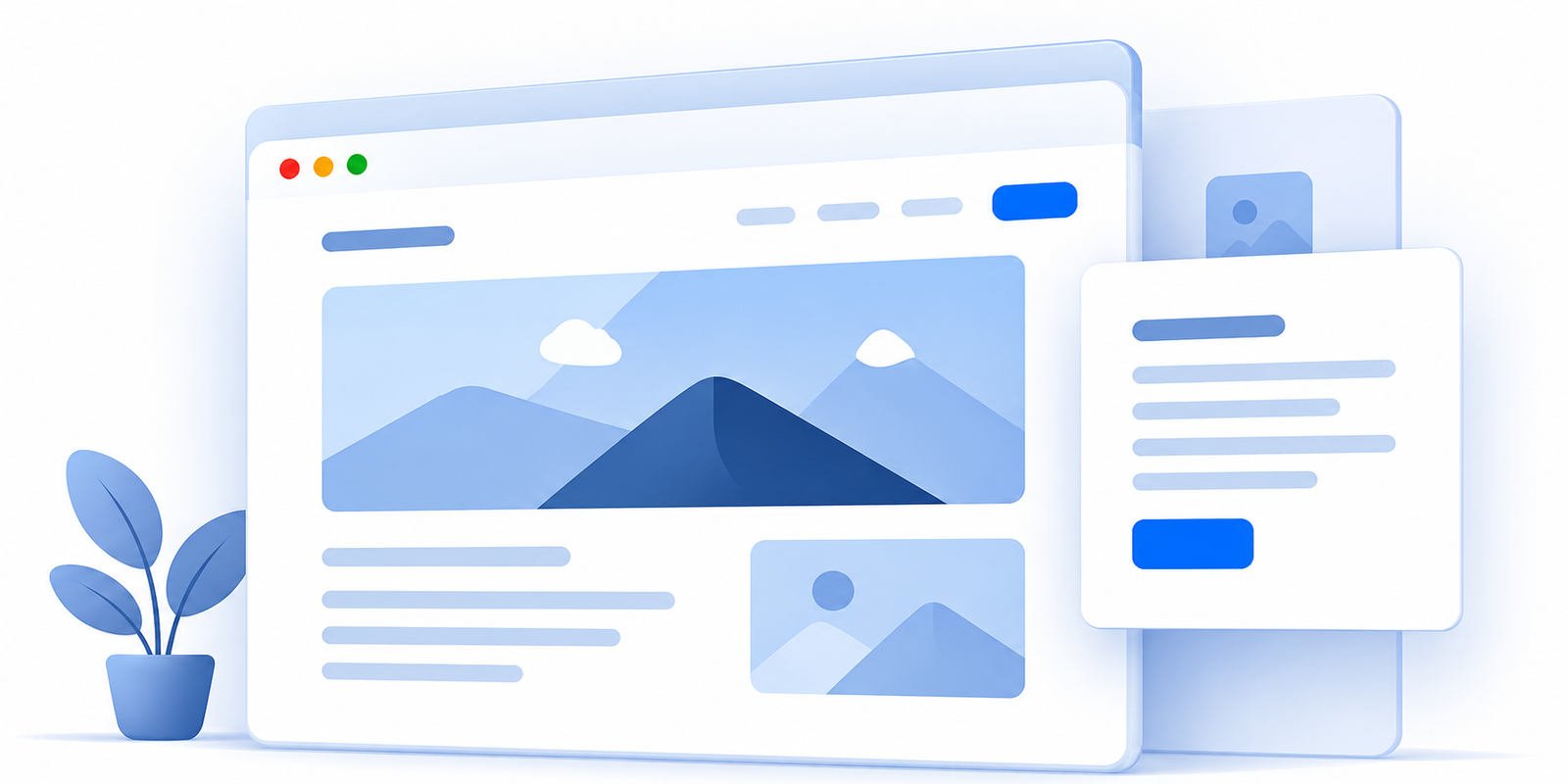 Minimal Web UI